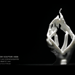 CubeFlow Sculpture #0008 (3D print)